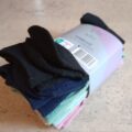 NEU mit Etikett - 5 Paar Damensocken in 5 Farben (70% Baumwolle) Gr. 35-38