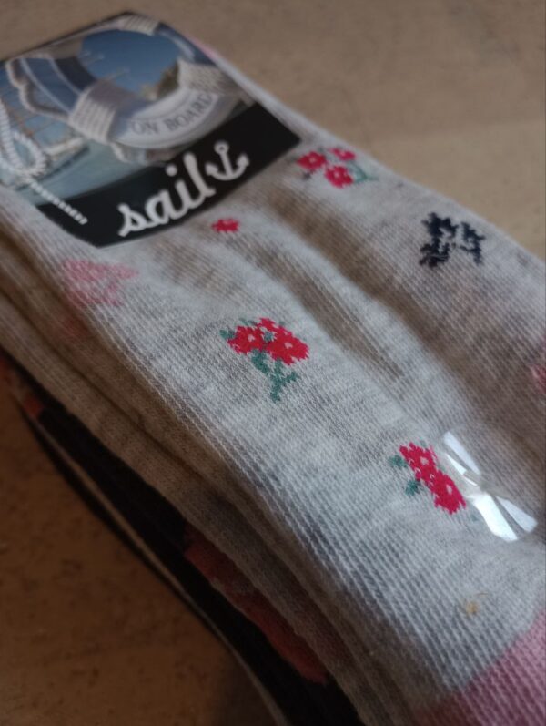 NEU mit Etikett - 4 Paar Socken in 4 Farben (73% Baumwolle) Gr. 35-38