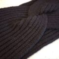 NEU - Strick schwarzes Stirnband Umfang ca. 50-55 cm Gina Benotti