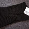 NEU - Strick schwarzes Stirnband Umfang ca. 50-55 cm Gina Benotti