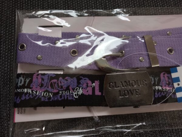 NEU mit Verpackung - schwarz lila Kindergürtel 2er Set