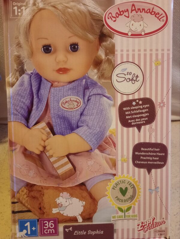 SEHR GUT - Little Sophia Puppe Baby Annabell & Zapf Creation 36cm