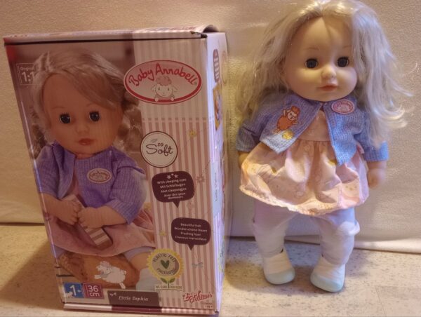 SEHR GUT - Little Sophia Puppe Baby Annabell & Zapf Creation 36cm