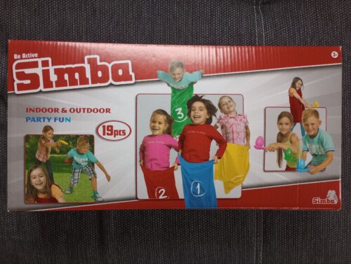 SEHR GUT - Kinderspiele Outdoor Eierlaufen Sackhüpfen von Simba SEHR GUT - Kinderspiele Outdoor Eierlaufen Sackhüpfen von Simba