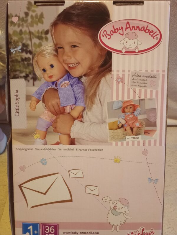 SEHR GUT - Little Sophia Puppe Baby Annabell & Zapf Creation 36cm