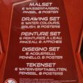NEU - Pinsel + Becher, Knete, Schere, Cars Malset + Wasserfarben