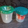 NEU - Pinsel + Becher, Knete, Schere, Cars Malset + Wasserfarben