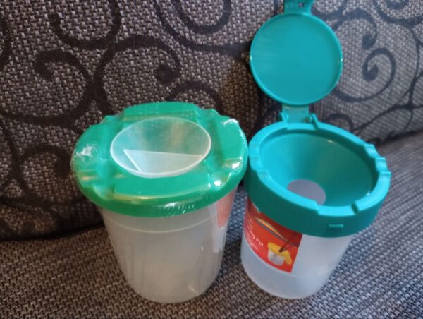 NEU - Pinsel + Becher, Knete, Schere, Cars Malset + Wasserfarben