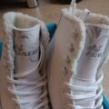 NEUWERTIG - weiße Schlittschuhe mit Fell Größe 38 von Salsa NEUWERTIG - weiße Schlittschuhe mit Fell Größe 38 von Salsa